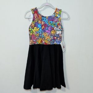 Malia + Kai 80s Cartoon Nostalgia Twirl Dress Care Bears Muppets NEW Girl Size 6
